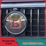 Sobib Mercedes-Benz G-klassi W464 mudelitele: G350, G550, G400, G63, G500 koos Brabus G800 iluv&otilde;re logoga. punane