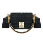 Givenchy 4G logo tikandiga metallpandla ketiga ketiga ketiga puuvillane &otilde;la-ristkorralik kott Naiste kotid Must BB50L3B18Z-001 Basic Set (Bag+Dust Bag)