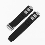 Silikoonrihm kumer 20MMX10MM Cartier 21 Chronoscaph spordikella jaoks veekindel K&otilde;rge kvaliteediga rihm W10198U2 W10197U2 rihm 20-10mm gray