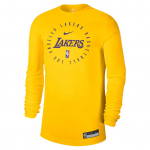 Nike NBA Los Angeles Lakers 2024/25 Hooaeg &Uuml;mmarguse kaelusega Pusa Spordipusa Pikkade varrukatega T-s&auml;rk Meeste Topid HF0770-728 XL