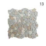 30x30cm V&auml;rvilised Keraamilised Kruusa Mosaiikplaadid Kuumaveeallika Bassein Kala Bassein Killud Tualett Mitte libisev Plaat Leht P&otilde;rand Seina Dekoor DIY 30x30cm