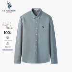USA. POLO ASSN. Meeste puuvillane pikkade varrukatega vabaajas&auml;rk XL/175