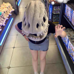 Lu Han Dinosauruskeletimudel M&uuml;ts Lastele ja T&auml;iskasvanutele - Cosplay & Dekoratsioon One size 0.5KG