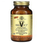 Solgar, Formula V, VM-75, Multivitamiin kelaaditud mineraalidega, Rauavaba, 90 tabletti