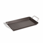 Taca do grillowania grillowa ze stali nierdzewnej 38.5x20cm ruszt MAESTRO MR-1006