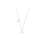 Louis Vuitton Lennuk Lihtne Logo Metallist Kaelakee Meeste kaelakee H&otilde;bedane MP3157 Default Packaging