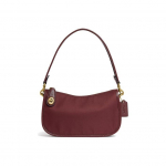 Coach Swinger 23 &Uuml;hev&auml;rviline Vabaaja Morandi Seeria Nailonist K&auml;ealune Kott Mahjongikott Risti-keha &Otilde;lakott Naiste kotid Veinipunane C0835-B4WN Basic Set (Bag+Dust Bag)