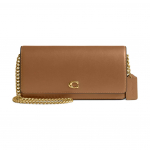 Coach Essential 21 Kuldne Metallpandlaga Crossbody Rahakott Naiste Rahakott Meepruun CW586-B4T7J Honey Brown