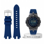 Muudetud silikoonist kellarihm Casio PROTREK PRW-3100 PRW-6000 6100 PRW-3000 PRG-300 PRG-330 jaoks Pehme meeste rihm K&auml;ev&otilde;ru 0mm