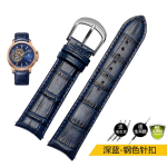20mm 21mm 22mm Kaardus Otsaga Ehtne Nahk Kella Rihm Tissot Citizen seiko mido jaoks Kaarjas Suuga Meeste Sinine Kella Rihm Universaalne Rihm 22mm gray