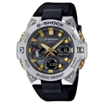 Casio GST B400 P&auml;ikesekvartsliikumine Vaikrihmaga K&auml;ekell Meeste Kellad Must T&auml;hik GST-B400CX-1A Black Dial