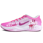 Nike GT Hustle Academy Abrasion Resistant Low top Basketball Shoes Unisex Purple Pink FJ7808-004(Team1761-) 41