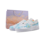 Nike Air Force 1 Kulumiskindlad Madalad Lumelaua Kingad Meeste Valge Sinine CW2288-111(Team41-S-BOX) 46