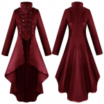 Naiste ebaregulaarne &auml;&auml;ris rev&auml;&auml;r Smoking vintage pikk top 3XL must