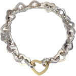 Tiffany & Co. S&uuml;damikukujuline v&auml;limus H&otilde;bedane 18K kuld K&auml;ev&otilde;ru Naiste k&auml;ev&otilde;ru BR176216 F,Silver