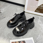 Naiste kingad Platvorm &Uuml;mar nina Lamedad kingad naistele Lakknahk Madala suuga T&ouml;&ouml;le Igap&auml;evased Vabaaja kingad Zapatos De Mujer 35