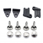 2 komplekti tagaklaasi p&auml;ikesesirm/p&auml;ikesekardin remontkomplekt BMW E38 E39 E46 E60 E65 E66 3 5 7. seeria M5 jaoks P&auml;ikesesirmi klambrite komplekt CHINA