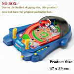 Flipper Pinball Machine Lauam&auml;ngud Laste M&auml;nguasjad Lauajalgpall Marmor Pinball Sotsiaalne M&auml;ng Lahing Perepeo Kingitused Poisid T&uuml;drukud blue