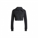 Adidas Originals Jooksujakk pitsdetaili ja poollukuga Naiste sviiter Must IY9023 S
