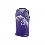 Nike Lauri Markkanen Utah Jazz 2025/26 Icon Edition Meeste Nike Dri FIT NBA Swingman S&auml;rk DX8521-507 M