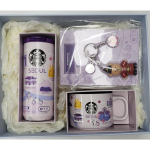 Starbucks Korea Annyeong Seoul 3-osaline komplekt - 355 ml termostass, 355 ml kruus ja Souli v&otilde;tmehoidja Kollektsioneeritav kinkekomplekt 355ml each