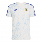 Adidas Argentina Originals T-s&auml;rk kogu pinna prindiga Helebeež Meeste Topid KF0323 S