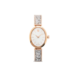 Swarovski kvartsikell roostevabast terasest rihmaga h&otilde;bedane sihver 50M veekindel Naiste kellad 5656851 Silver Dial white