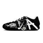 Nike Ja Morant 3 Must Valge Graffiti Festival V&otilde;rkjas, Tekstiil, S&uuml;nteetiline Nahk Pehmendus Kulumiskindel Madal s&auml;&auml;reosa HF2794-101(Team1940-) 40