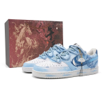 Nike Court Vision 1 Blue Galloping Wind Abrasion Resistant Low top Skateboard Shoes Unisex Blue White DH2987-101(Team691-) 43 gray