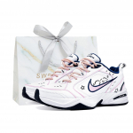 Nike Air Monarch 4 Paksud Tossud Unisex Madalad Valge/Roosa 415445-102(Team1166-roosa) 45