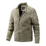 Uus Cotton Clip Trend &uuml;mberp&ouml;&ouml;ratav meeste &uuml;hev&auml;rviline t&otilde;mblukuga kaelusega jakk XXXXL khaki