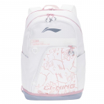 Li Ning Sulgpalli Kollektsioon Pol&uuml;ester Sket&scaron;ikott Seljakott Tavaline Unisex Kirsipuu Roosa Valge ABSW385-3