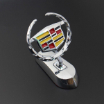Kroomitud Auto Kapoti Embleem Kapoti Kleebis Cadillac CTS BLS Escalade Seville Tiburon SLS XTS XT6 CT6 Autode Modifitseerimise Logole