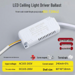 LED-lagiVentilaatori Valgusti Toitejuht & Trafo