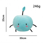 (Sinine) 25cm Stardew Valley Junimo pehmed m&auml;nguasjad, pehmed t&auml;idisega nukud, laste kingitus sinine