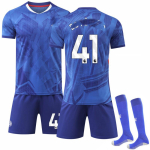 Sporditreeningu s&auml;rgi komplekt sokkidega, suurus 25/26, Chelsea koduvorm #41 Est&ecirc;v&atilde;o XL sinine