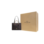 COACH Maggie kaetud l&otilde;uendist kott, ostukott, k&auml;ekott suur naistele beež Gift Box Set (Basic Set + Yellow Gift Box) parkkoor