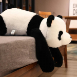 60cm-120cm Hiigelpanda pehmed m&auml;nguasjad, pehme une padi, multifilmikoomloom, t&auml;idisega beebinukk, klassikalised laste s&uuml;nnip&auml;eva- ja j&otilde;ulukingitused 60cm valge