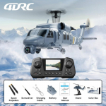 4DRC Uus L2 8K HD Kaameraga RC Helikopter 6-teljeline G&uuml;roskoop &Uuml;he Nupuvajutusega 3D P&ouml;&ouml;rang Optilise Voolu Positsioneerimine Puldi &Uuml;leujutus M&auml;nguasi Kingitus