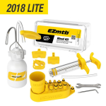 Ezmtb &Otilde;hutuss&uuml;steem Universaalne H&uuml;draulilise Ketta Piduri &Otilde;li Piduri Jalgratta &Otilde;hutust&ouml;&ouml;riistad Jalgratta Remondit&ouml;&ouml;riist Hydraulic Disc Brake (Hydraulic Brake Pad) yellow