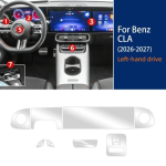 TPU Kaitsekile Mercedes-Benz CLA 2026-2027 SisePaneelile Kriimustusvastane L&auml;bipaistev Kleebis Set B / Transparent / LHD must