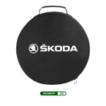 Autos&uuml;mboliga kaablikott Laadimisp&uuml;stoli hoiukott Veekindel kaablikorraldaja Skoda VRS Superb Yeti Octavia Enyaq Rapid Karoq fxdj44 jaoks black