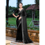 Satrani naiste puhas georgette saare (3186S134N_Tume ) Free Size must