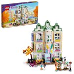 LEGO Friends Emma kunstikool 41711 M&auml;nguklotsid Kingitus Kunstimaalimine M&auml;ngimine T&uuml;drukutele alates 8. eluaastast beige