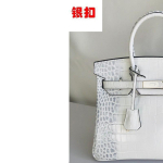 Uus Naiste Lehma Nahast K&auml;ekott Krokodilli Reljeefiga Ehtne Nahk &Uuml;lemise K&auml;epideme Rahakott Moodne &Otilde;la Crossbody Kott Igap&auml;evaseks Kasutamiseks - ILMA LOGOTA 25x15x19cm gray