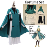 Anime N&otilde;iam&uuml;ts Atelier Coco Agott Cosplay Kost&uuml;&uuml;m T&auml;iskomplekt Naiste &Uuml;htlane Kleit Keep N&otilde;iam&uuml;ts Halloweeni Rollim&auml;ngu R&otilde;ivastus XL black
