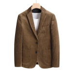 S&uuml;gis- ja talve paks sametist &uuml;likond noorte meeste slim-fit trend retro vabaaja soe &uuml;likonnajakk L kohv