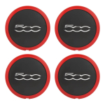 4 tk 133 mm ilukatekomplekt Fiat 500 velgedele Keskvelje ilukatted Komplekt 68078419AC 68078421AC Tolmukate Velje ilukatte asendus 51884863