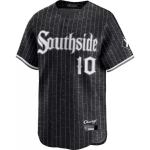 Chicago White Sox MLB Pesapalli S&auml;rgi L&uuml;hikeste Varrukatega T-s&auml;rk Meestele Tikitud Meeskonna F&auml;nni R&otilde;ivad White Socks Black 10 M black