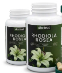 Roosijuuretis 500mg (3% Salidrosiide) &ndash; Adaptogeen stressi, keskendumise ja energia jaoks (60 korki) 2pack